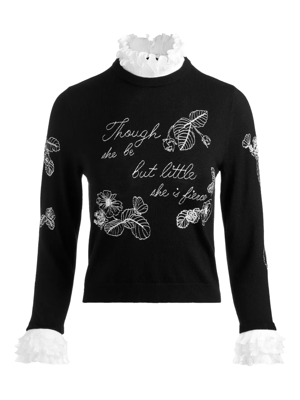 

Свитер Carolann alice + olivia, черный