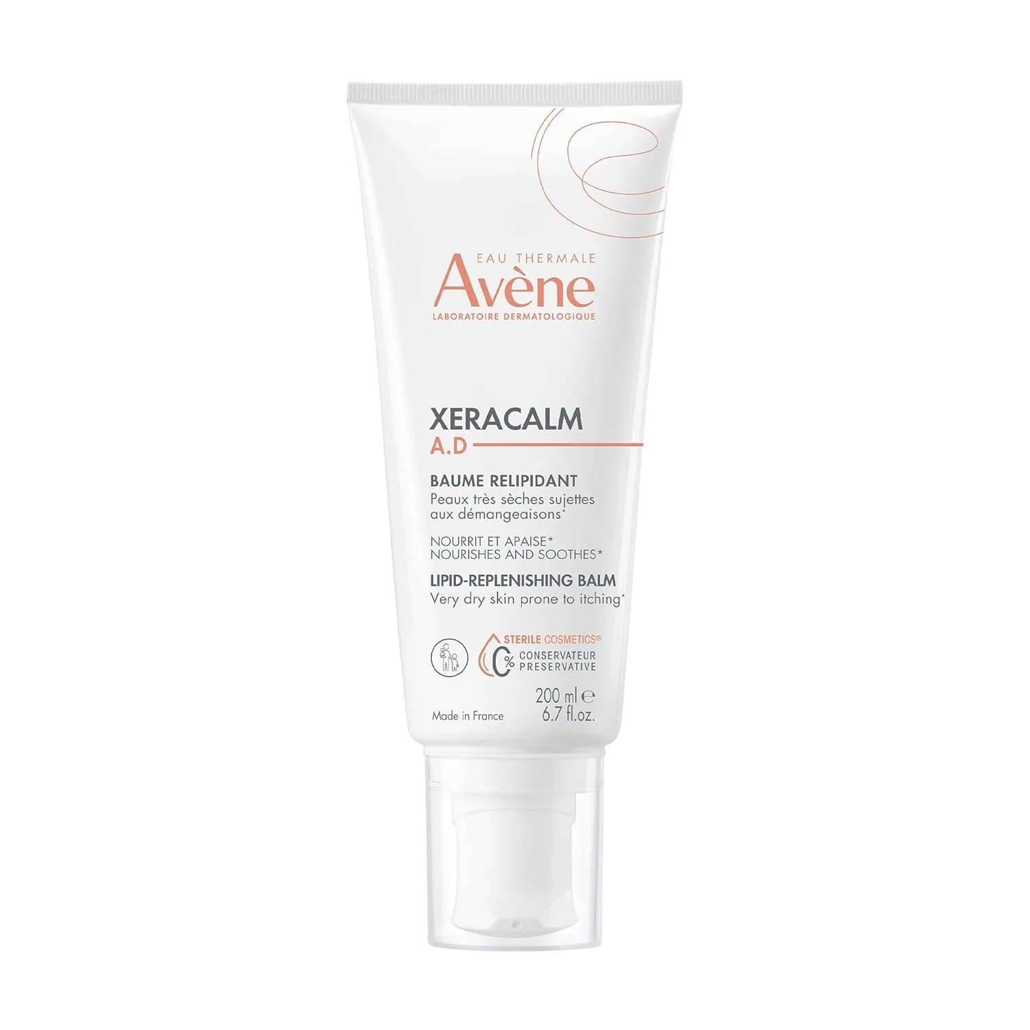 Молочко для умывания Avene — Липидовосстанавливающий бальзам Xeracalm A.D, 200 мл