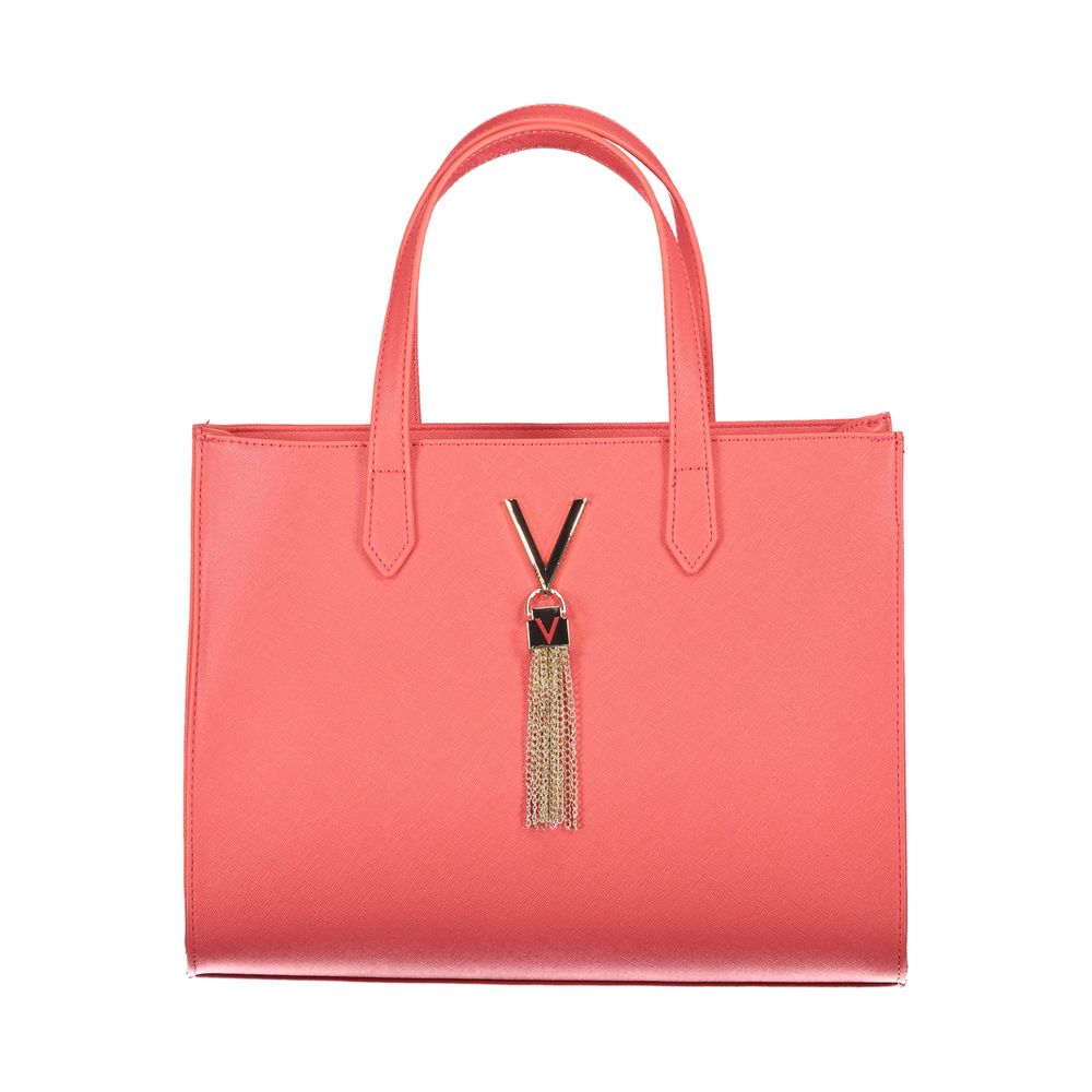 

Розовая полиэтиленовая сумка Valentino Bags, розовый