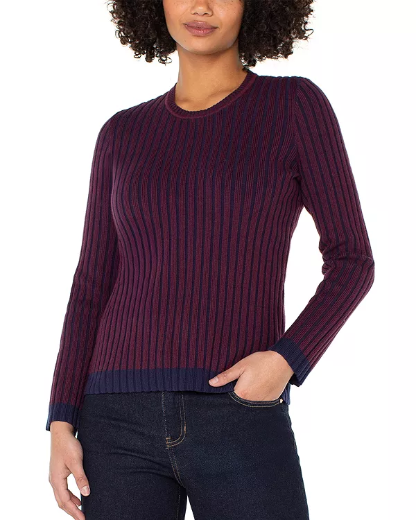 

Свитер с круглым вырезом Liverpool Los Angeles, красный