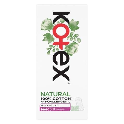 

Вставки, 18 шт. Kotex Natural Normal +