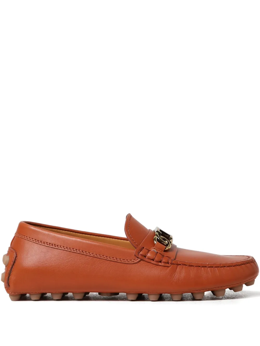 Лоферы Gommino Macro Tod'S, коричневый