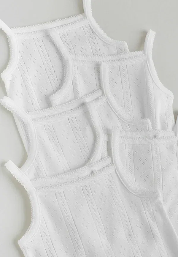Боди Regular fit 5 pack Next, белый — фото 4