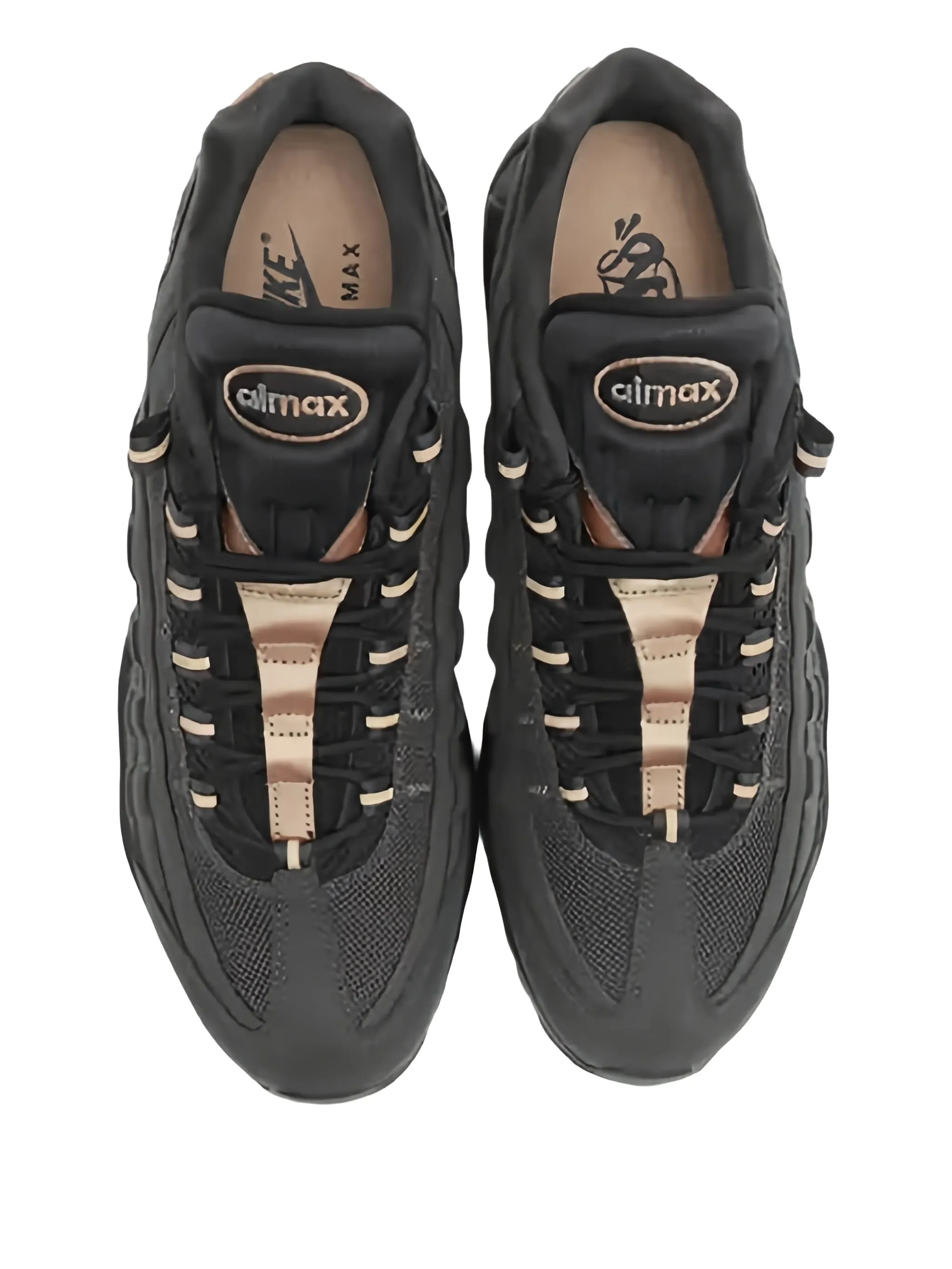 Кроссовки Live Yours Air Max 95 из коллаборации с Central Cee Nike, серый — фото 4