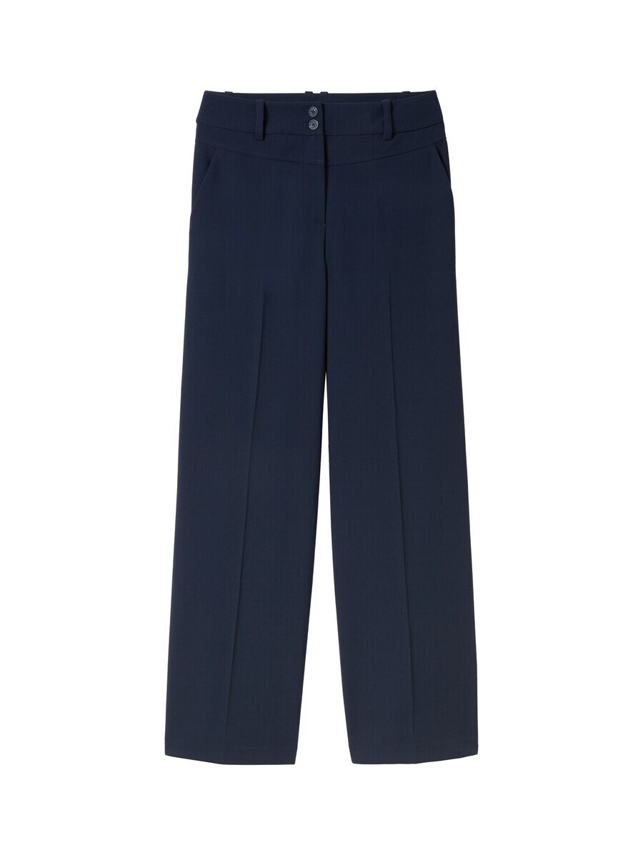 

Широкие брюки TOM TAILOR Wide leg Pleated Pants Lea, синий