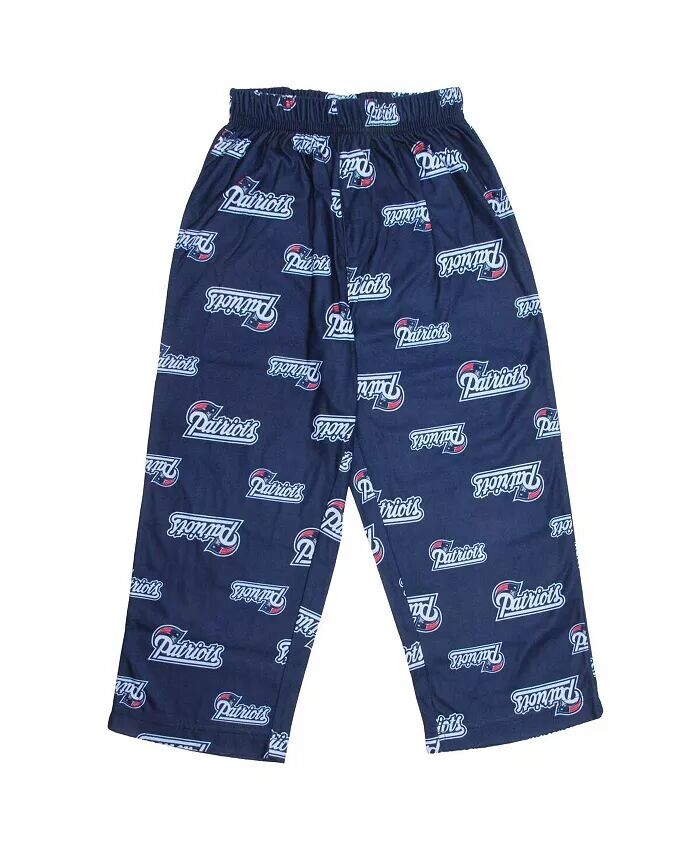 

Брюки унисекс для дошкольников, темно-синие, с принтом логотипа New England Patriots Outerstuff