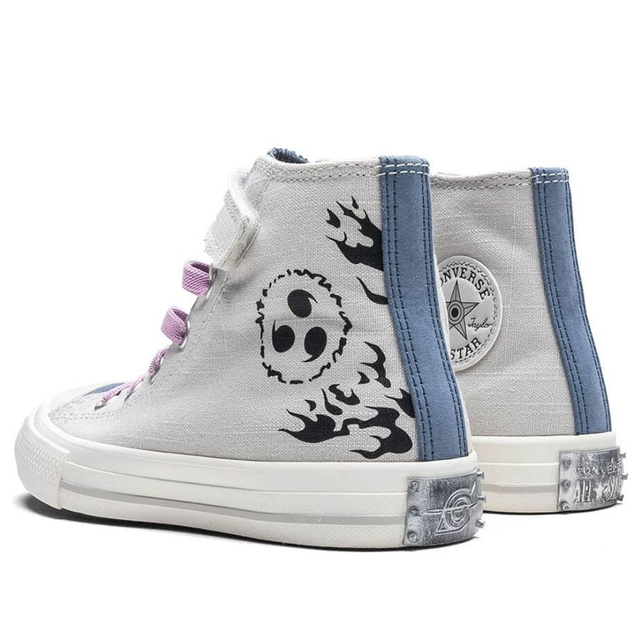Кроссовки (PS) Converse x Naruto Chuck Taylor All Star High 'Sasuke', белый — фото 3