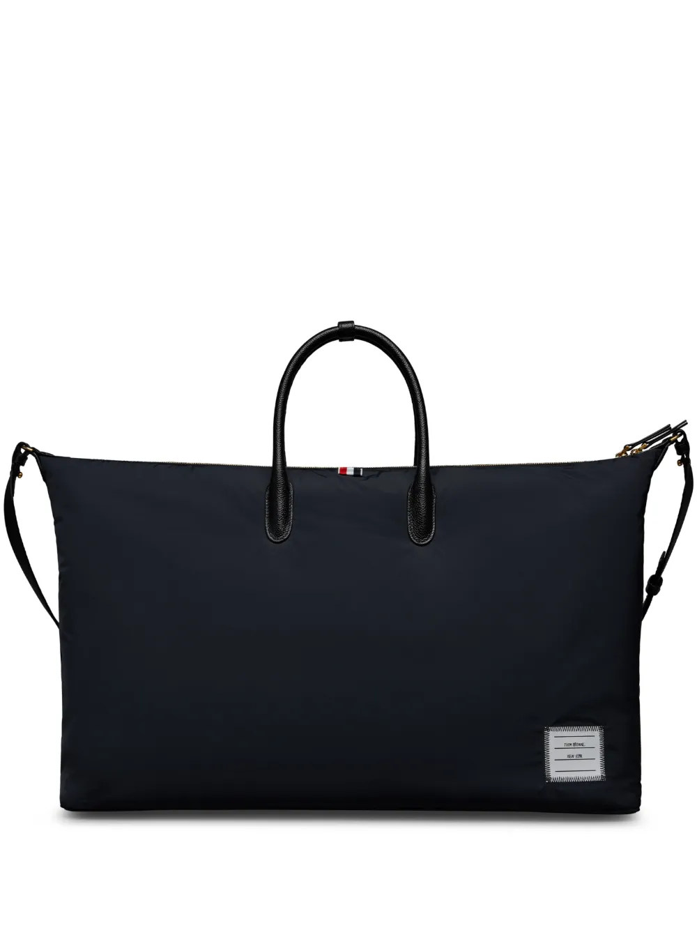 

Сумка с нашивкой-логотипом THOM BROWNE, черный