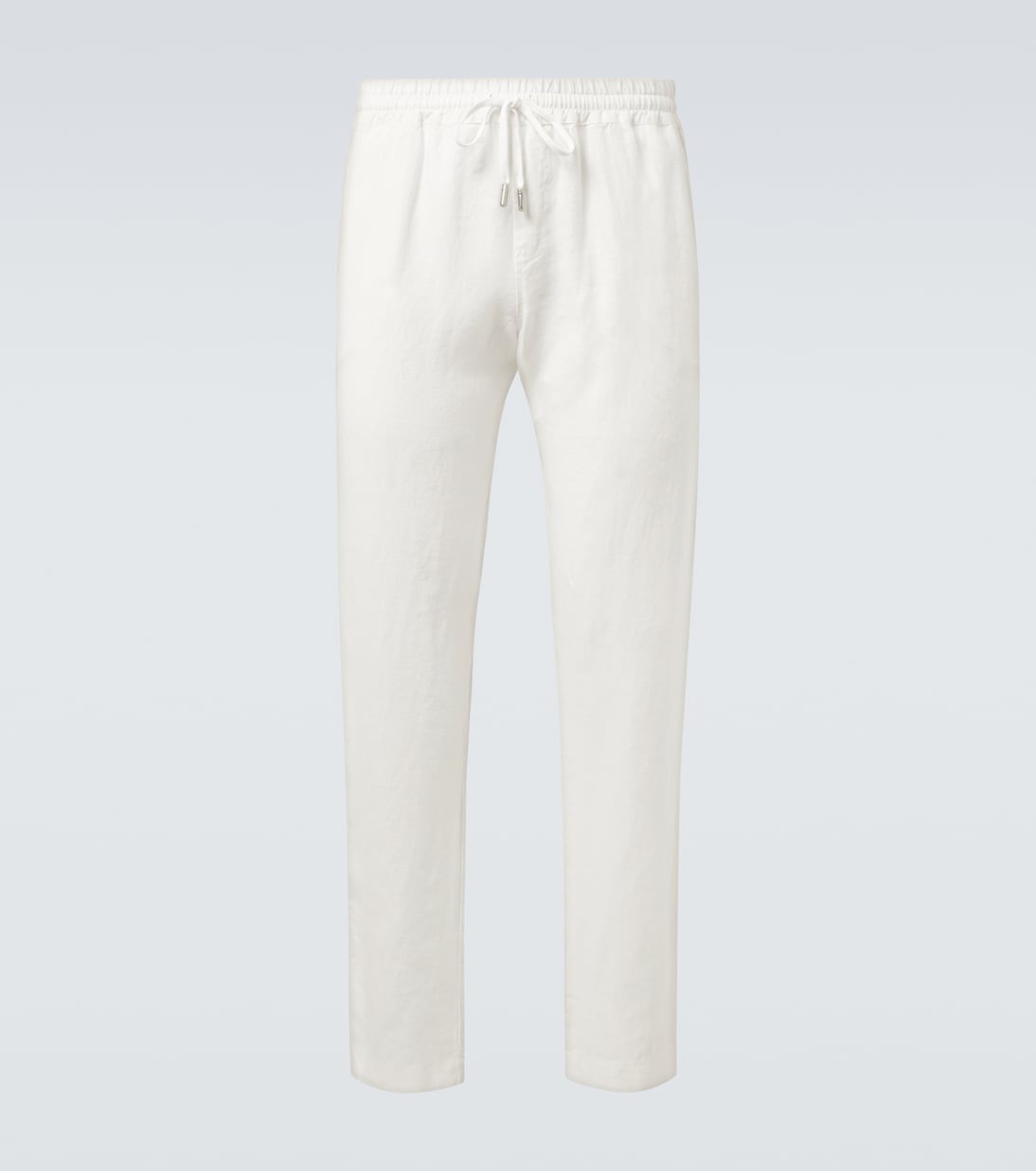 

Льняные прямые брюки Thom Sweeney, белый