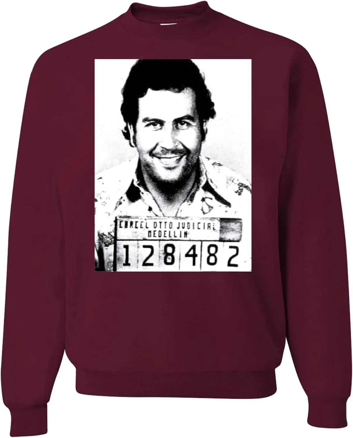 

Футболка с принтом Pablo Escobar Mugshot wild custom apparel