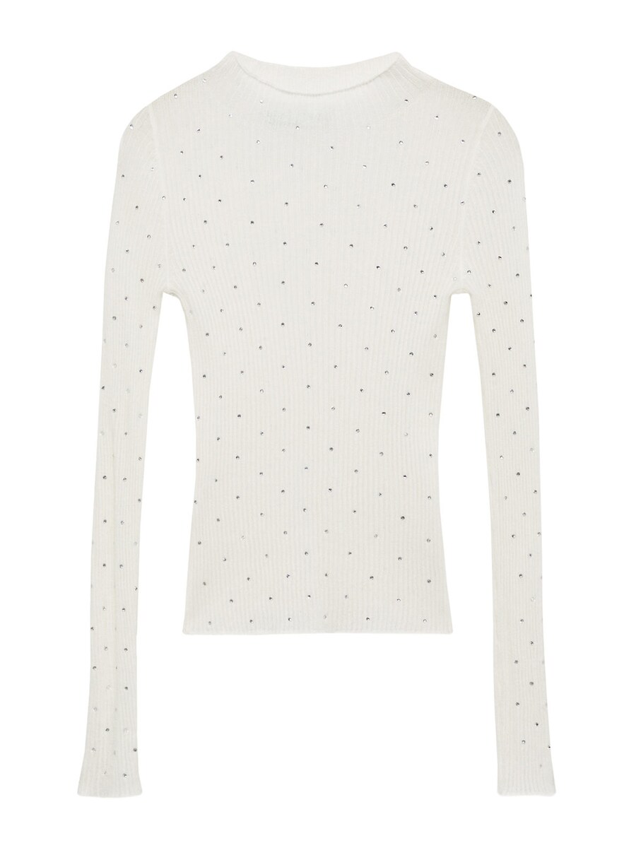 

Свитер MANGO Starry, экрю