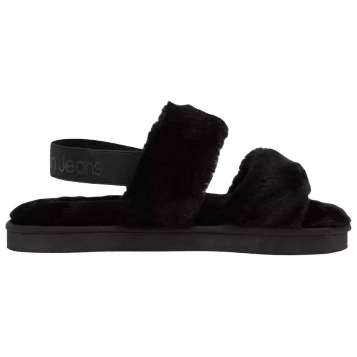 Сандалии на ремешках Women's Space Black CKJ CALVIN KLEIN JEANS