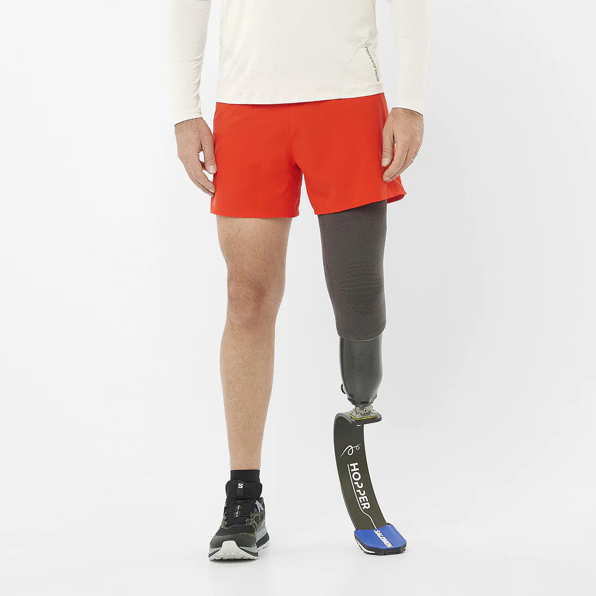 

Мужские Кросс 5" Шорты Salomon, оранжевый