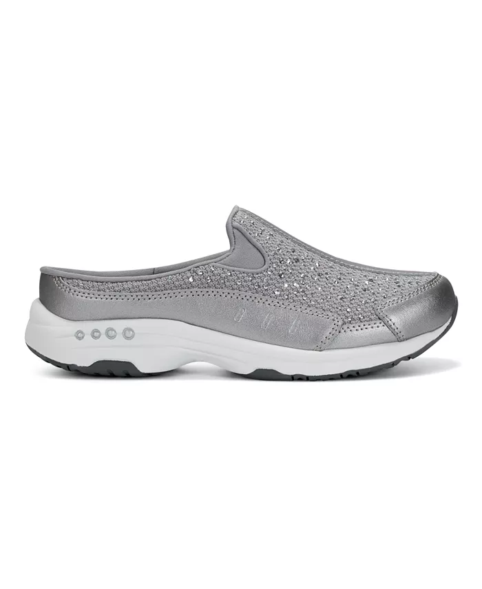 Женские мюли-кроссовки для ходьбы Traveltime Sparkle Slip-On Easy Spirit, серый — фото 2