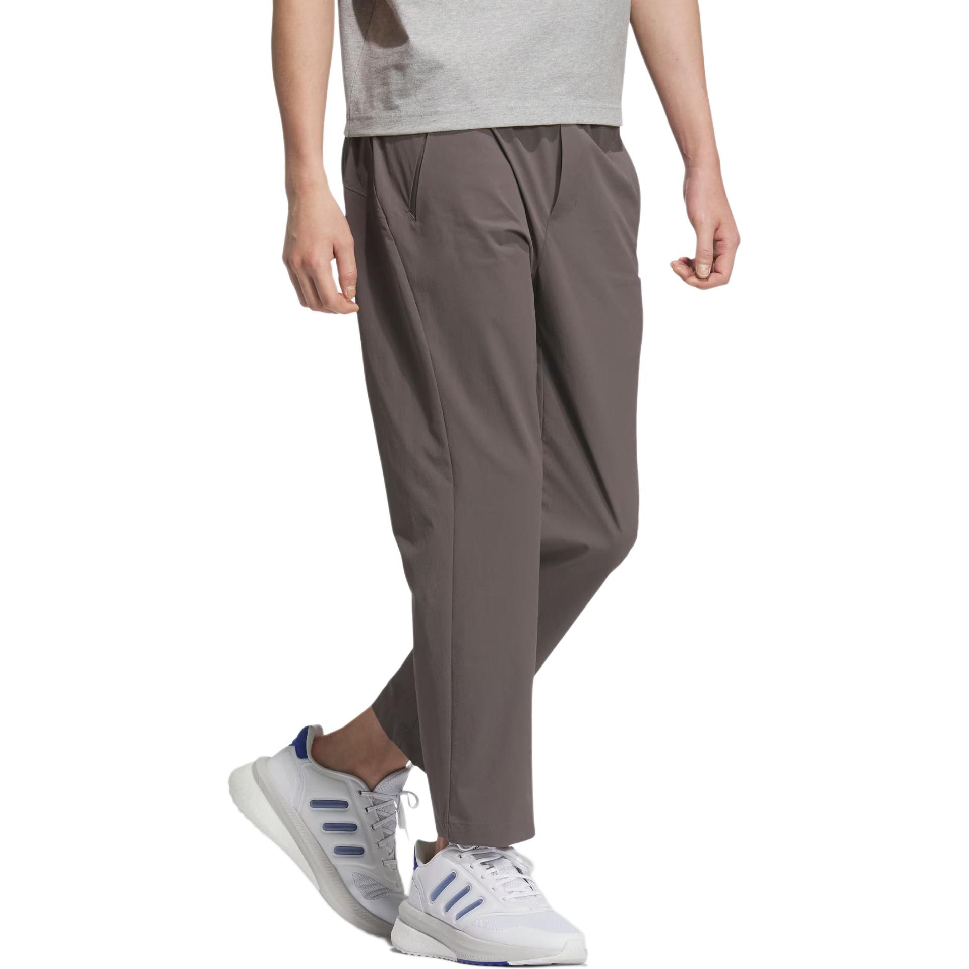 Брюки Casual SS25 MOTION TRACKSUIT BOTTOMS мужские Adidas, серый/черный — фото 3