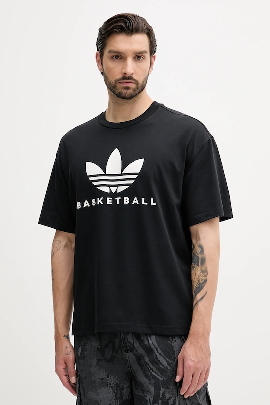 

Футболка Originals Basketball Courtside Tee Adidas Originals, черный