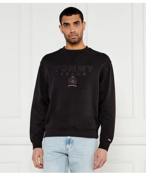 

Толстовка Loose fit Tommy Jeans, черный
