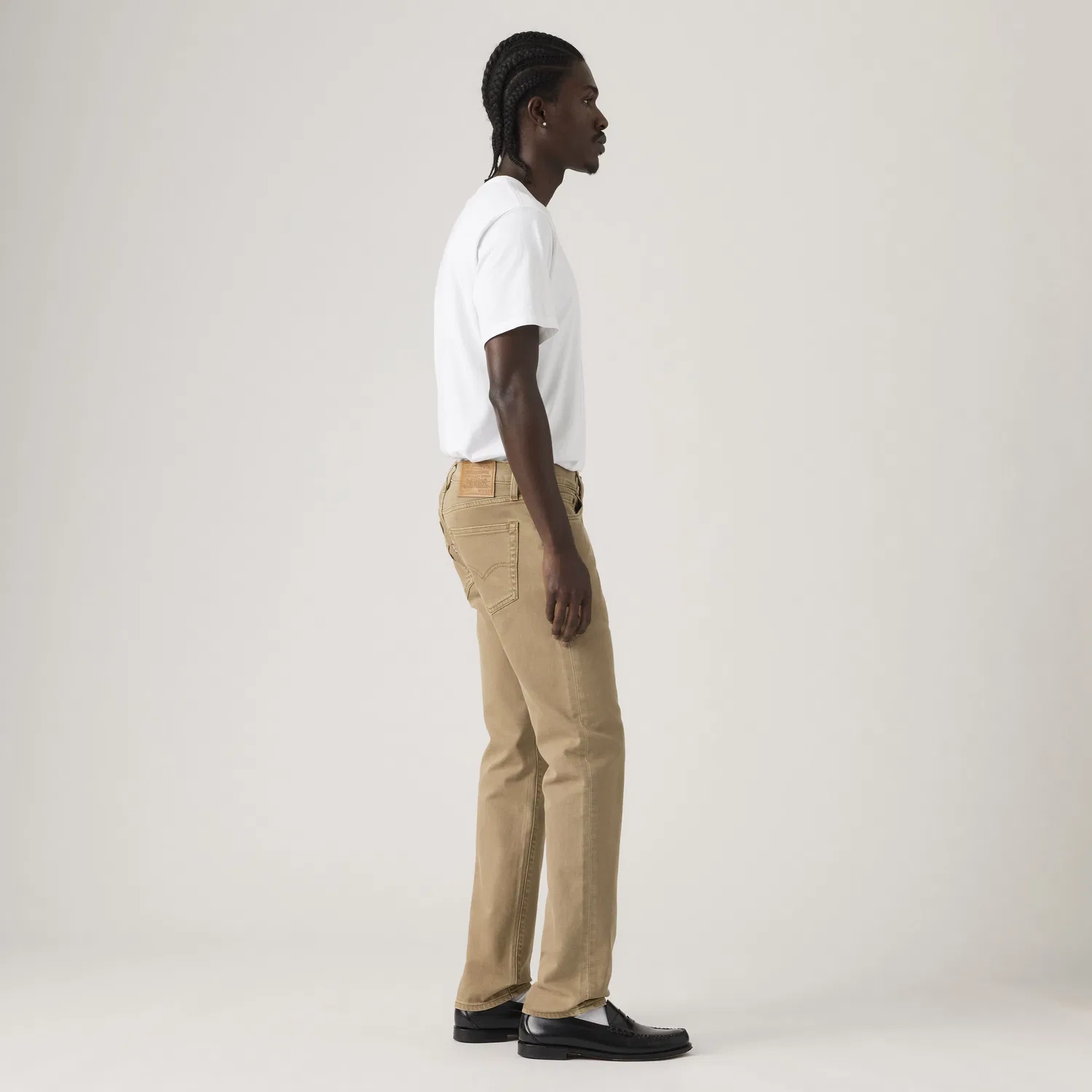 Мужские джинсы 511 Slim Authentic Soft Levi's, насыщенный коричневый — фото 4