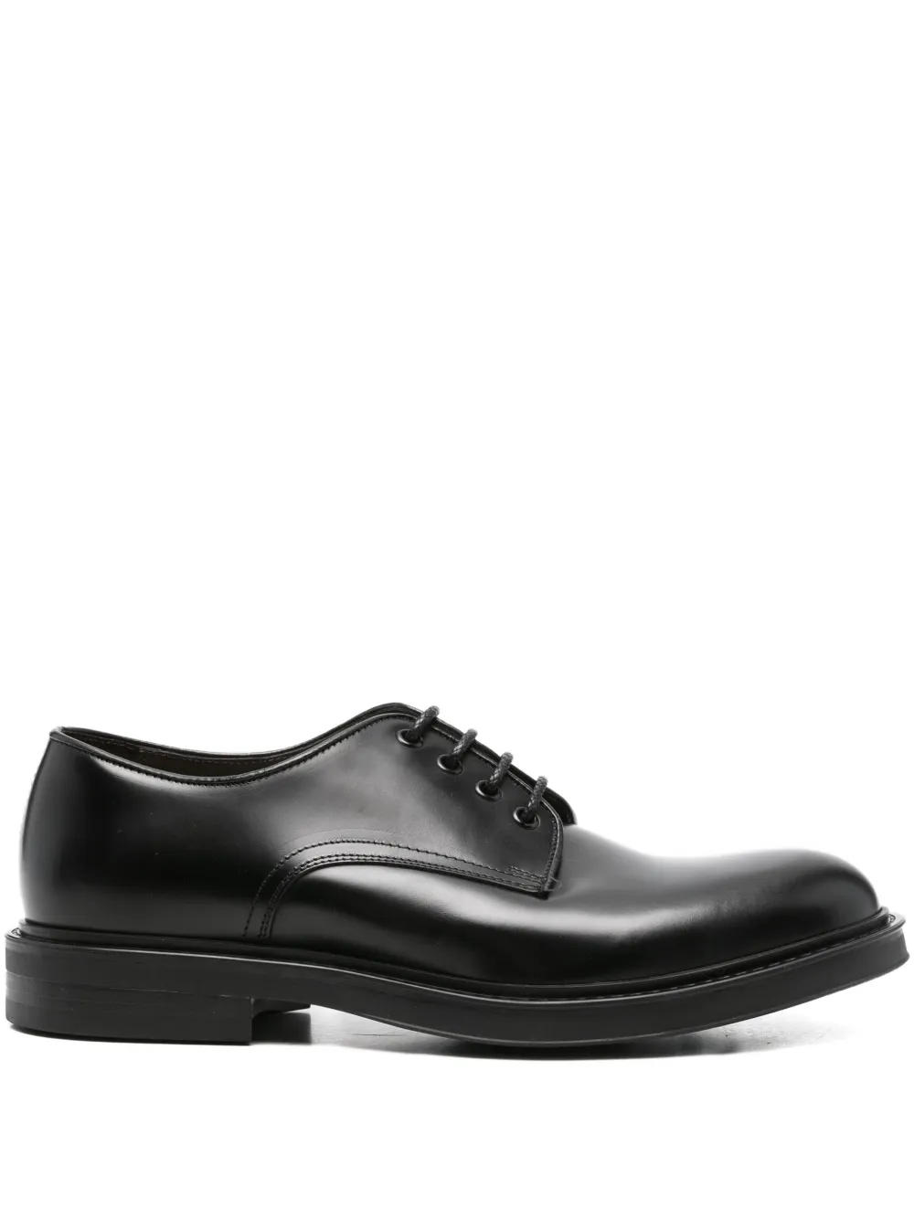 

Дерби из кожи Green George, черный