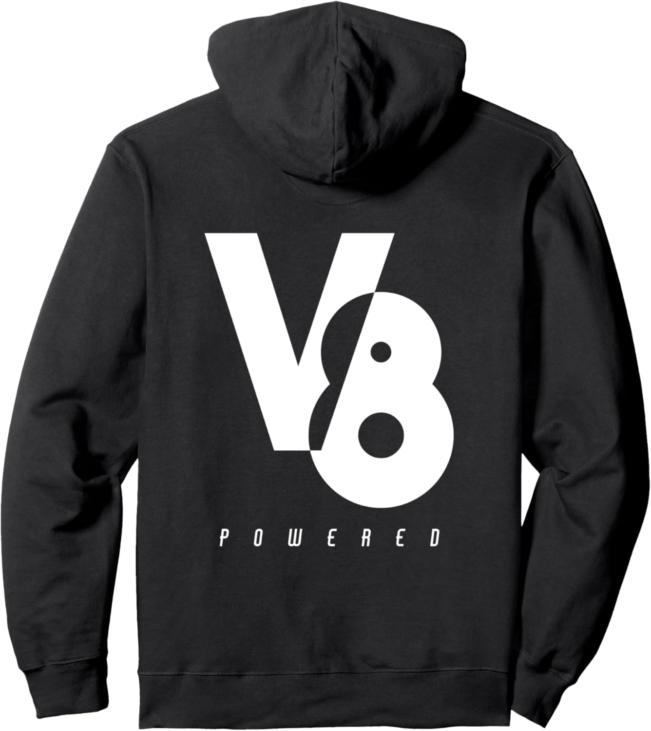 

Толстовка с капюшоном в стиле «V8 Powered V Engine Muscle Car Pickup Truck Fan», черная V8 Engine Heavy Duty Suv Power