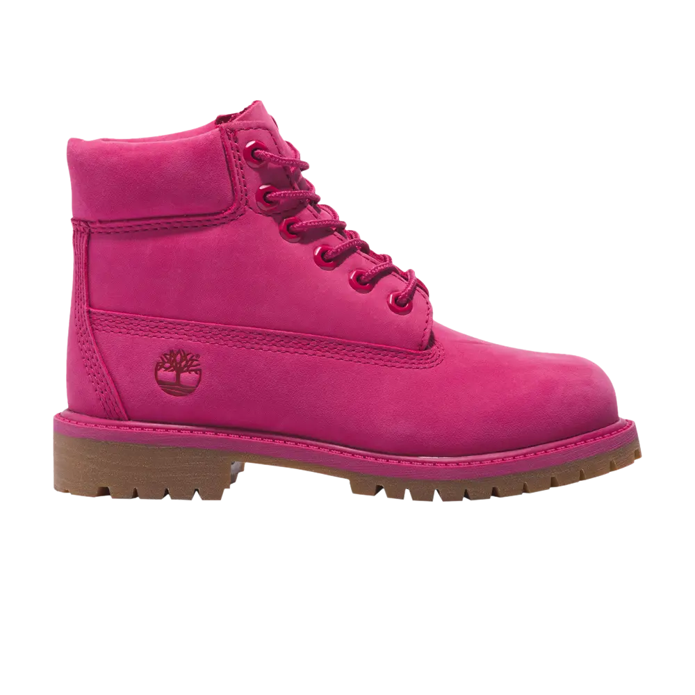 Ботинки подростковые Timberland Premium 6 Inch, розовый