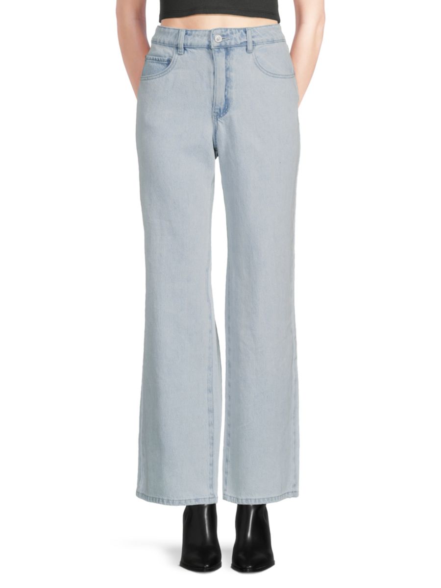 

Узкие джинсы WeWoreWhat, цвет Super Light Blue