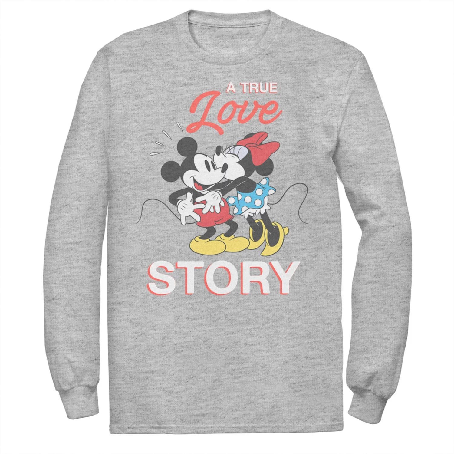 

Мужская футболка Disney Mickey & Minnie Mouse Valentine Love Licensed Character