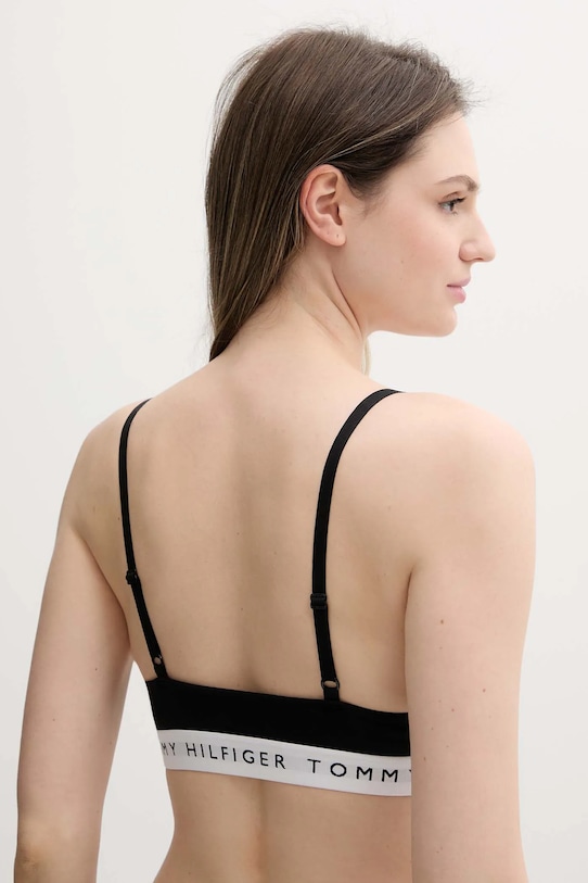 Бюстгальтер Tommy Hilfiger Heritage Padded Push-Up, черный — фото 3