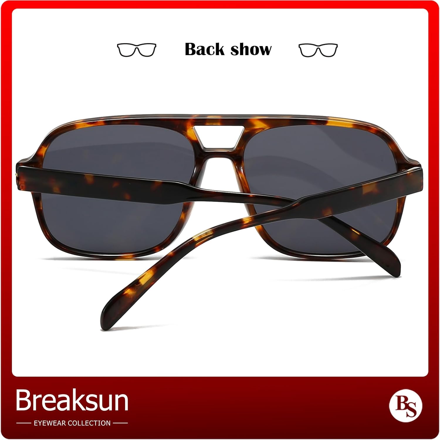 

Ретро-солнцезащитные очки-авиаторы для женщин и мужчин. Модные классические квадратные зеленые солнцезащитные очки-авиаторы в стиле 70-х. Винтажные очки Breaksun, Black Tortoise/ Gray