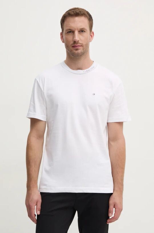 

Хлопковая футболка Calvin Klein, белый