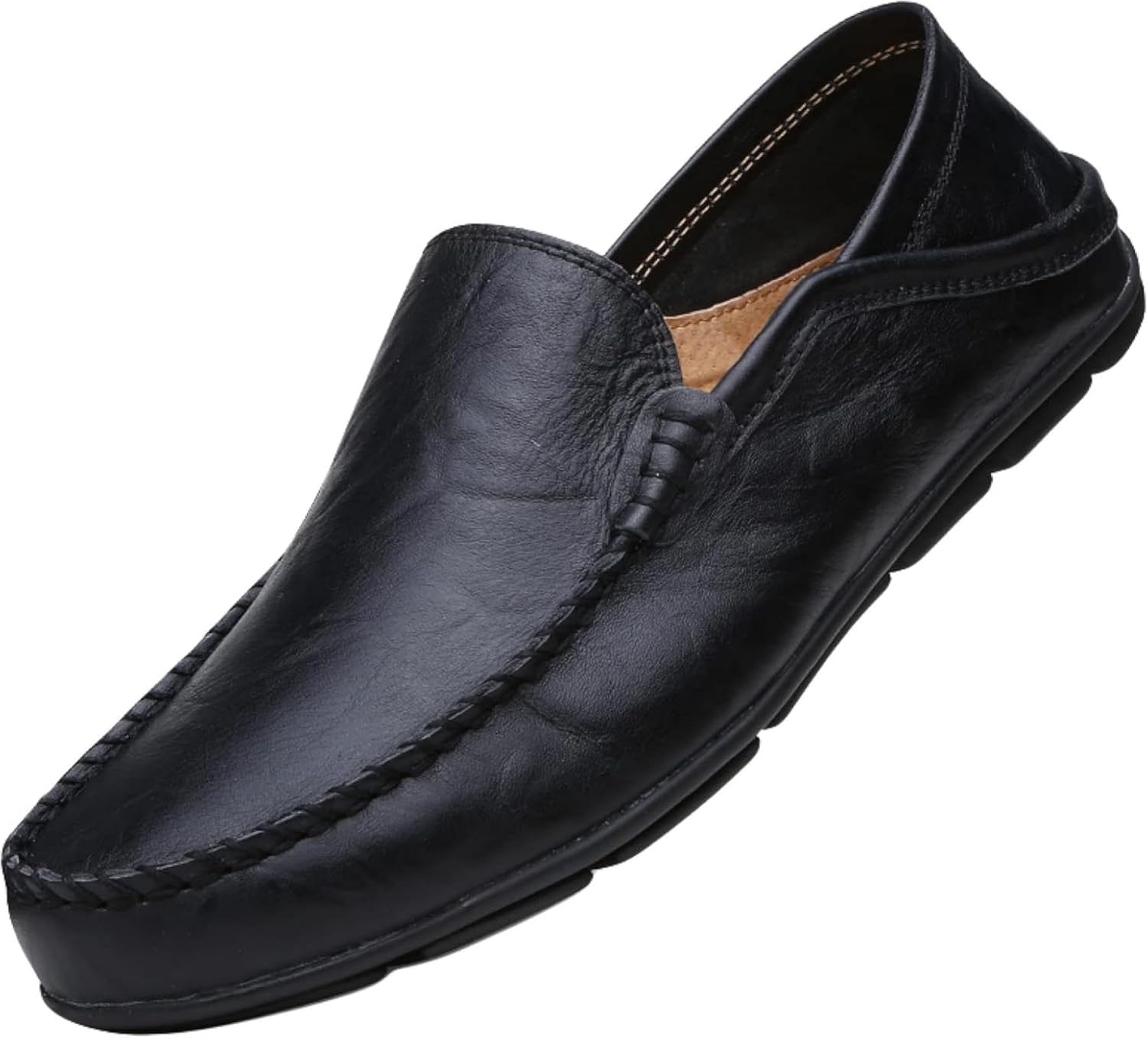 

Мужские туфли OXCOWNIU из искусственной кожи PU, повседневные лоферы на плоской подошве, обувь, слипоны, пенни-лоферы, лоферы, черный