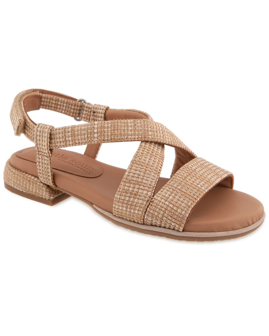 Gentle Souls by Kenneth Cole Хлопковые сандалии, Natural Fabric
