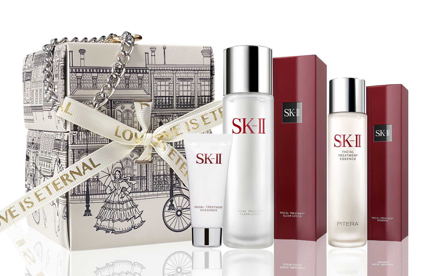 Набор для ухода за кожей SK-II включающий лосьон для омоложения кожи 230 мл + вода Fairy Water 75 мл — фото 4