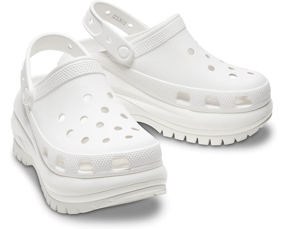 

Сабо Crocs Mega Crush, белый