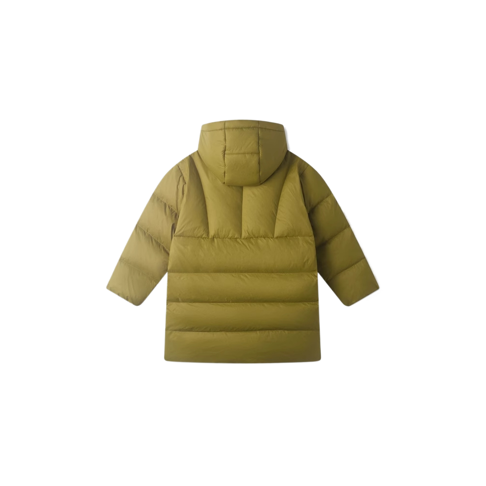 Детская пуховая куртка для детей 3-7 лет GAP, lime зеленый — фото 3