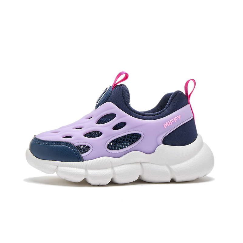 

Низкие кроссовки для бега для детей Miffy, фиолетовый