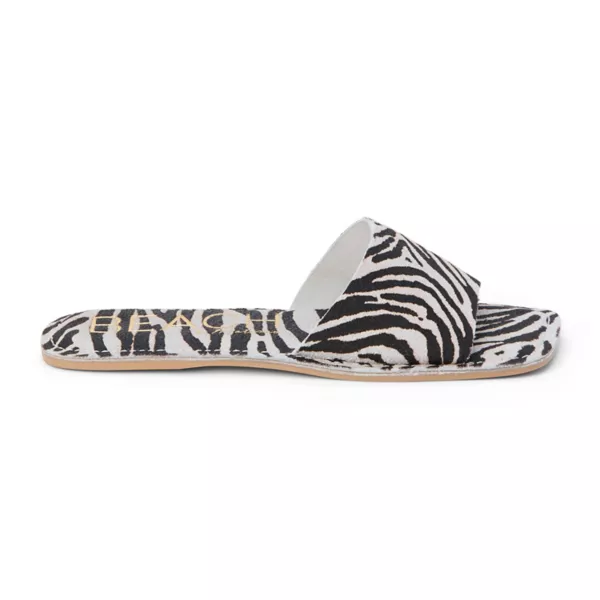 Босоножки Bali slide женские Beach By Matisse, цвет zebra — фото 2