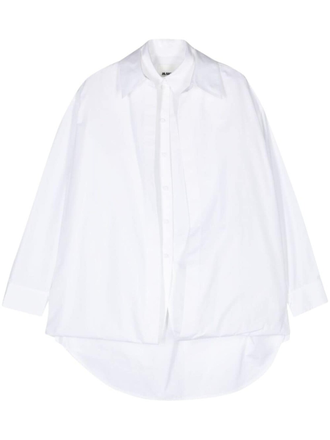 

Jil Sander многослойная рубашка, белый