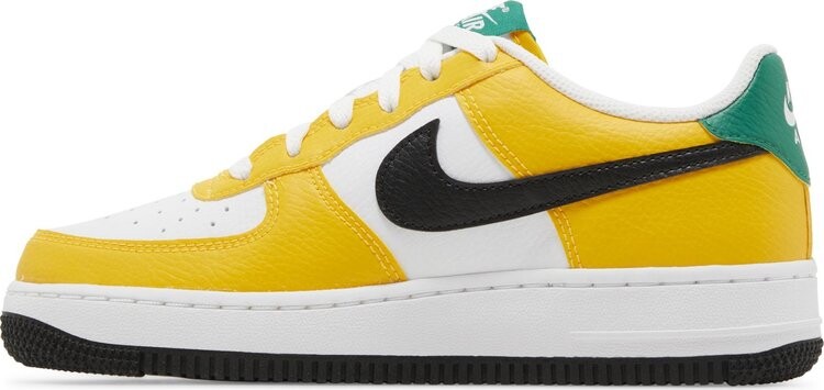Кроссовки Air Force 1 Low GS 'Oakland Athletics', золотой — фото 3