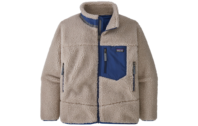 Куртка Patagonia Retro X Fleece Детская, натуральный цвет — фото 3