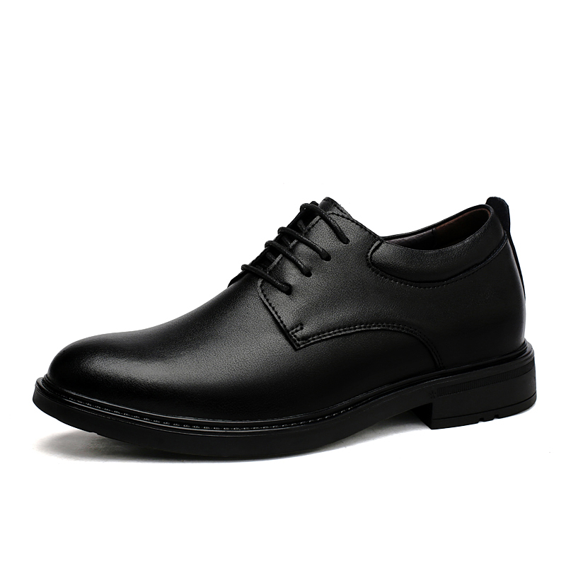 PAIBLOKS Мужские повседневные туфли с перфорацией черные, цвет Black Cut-Out — фото 3