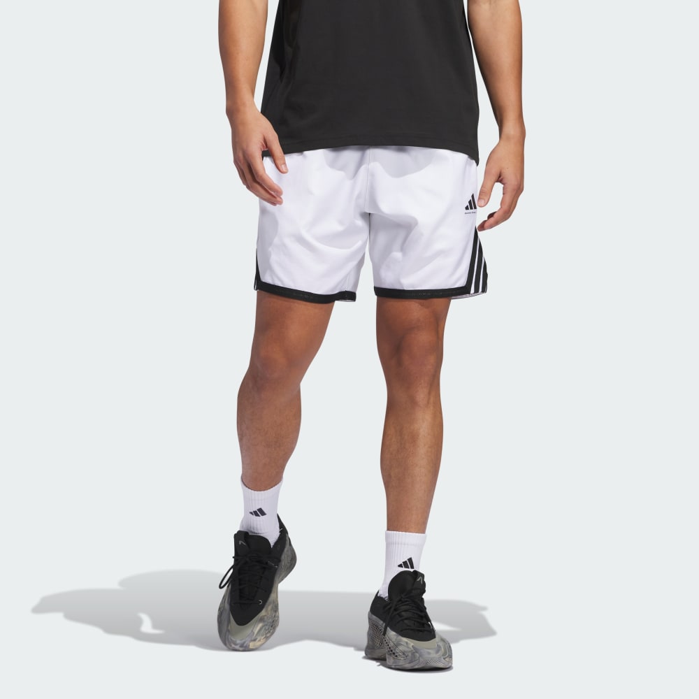 

Спортивные шорты Adidas Crazy Lite Shorts, белый/черный