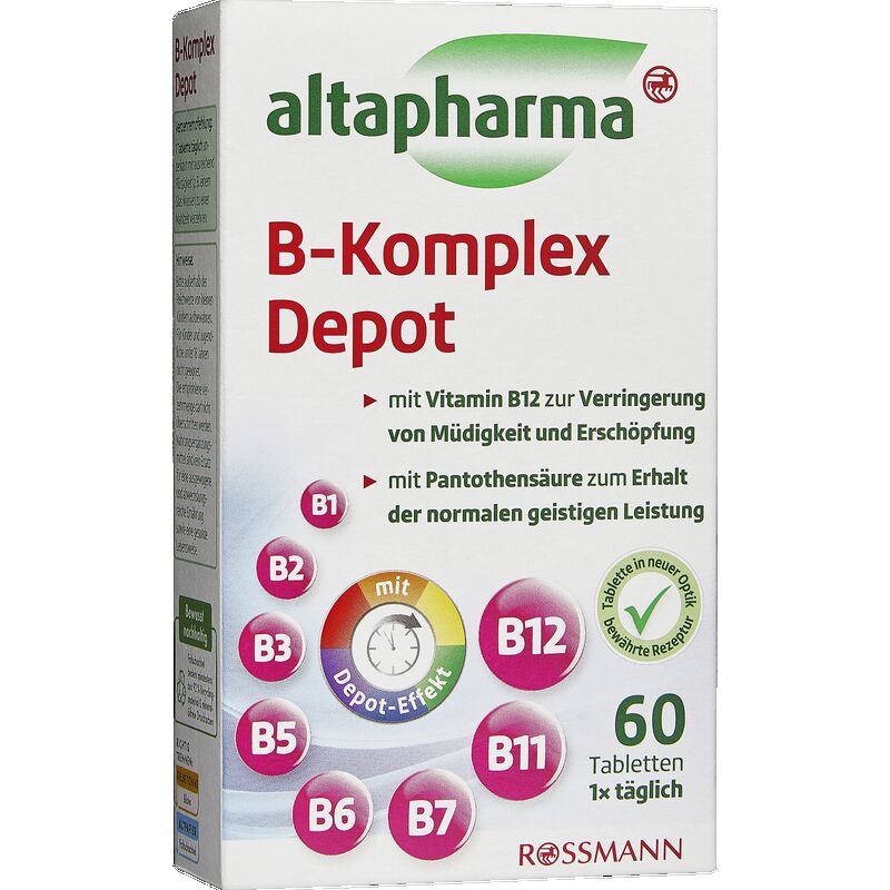 

Комплексное депо Б altapharma, 15 g