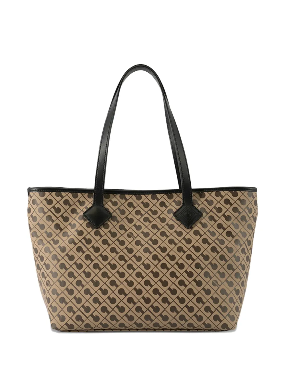 

Сумка-тоут с монограммой Gherardini, коричневый