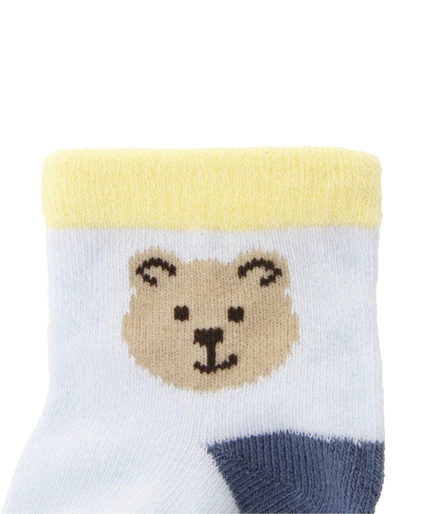 (K) Детские носки Brannan Bear Crew Socks (3 пары) GAP, COLORBLOCK — фото 3