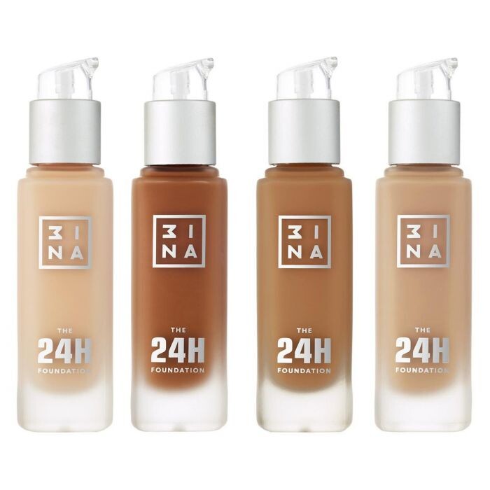 

Тональная основа The 24h Foundation Base de Maquillaje 3Ina, 612 Light Neutral