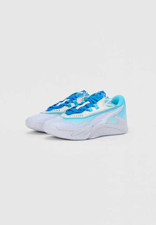 Баскетбольные кроссовки scoot zero's ii Puma, Peaceful Blue/Bright Aqua — фото 2