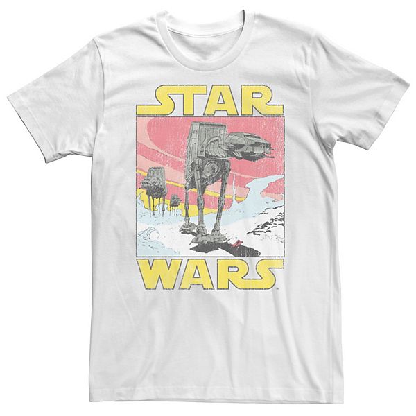 

Футболка Big & Tall Star Wars AT-AT Sunset Logo Walker Licensed Character
