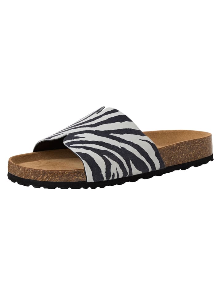 Мюли Tamaris, цвет zebra