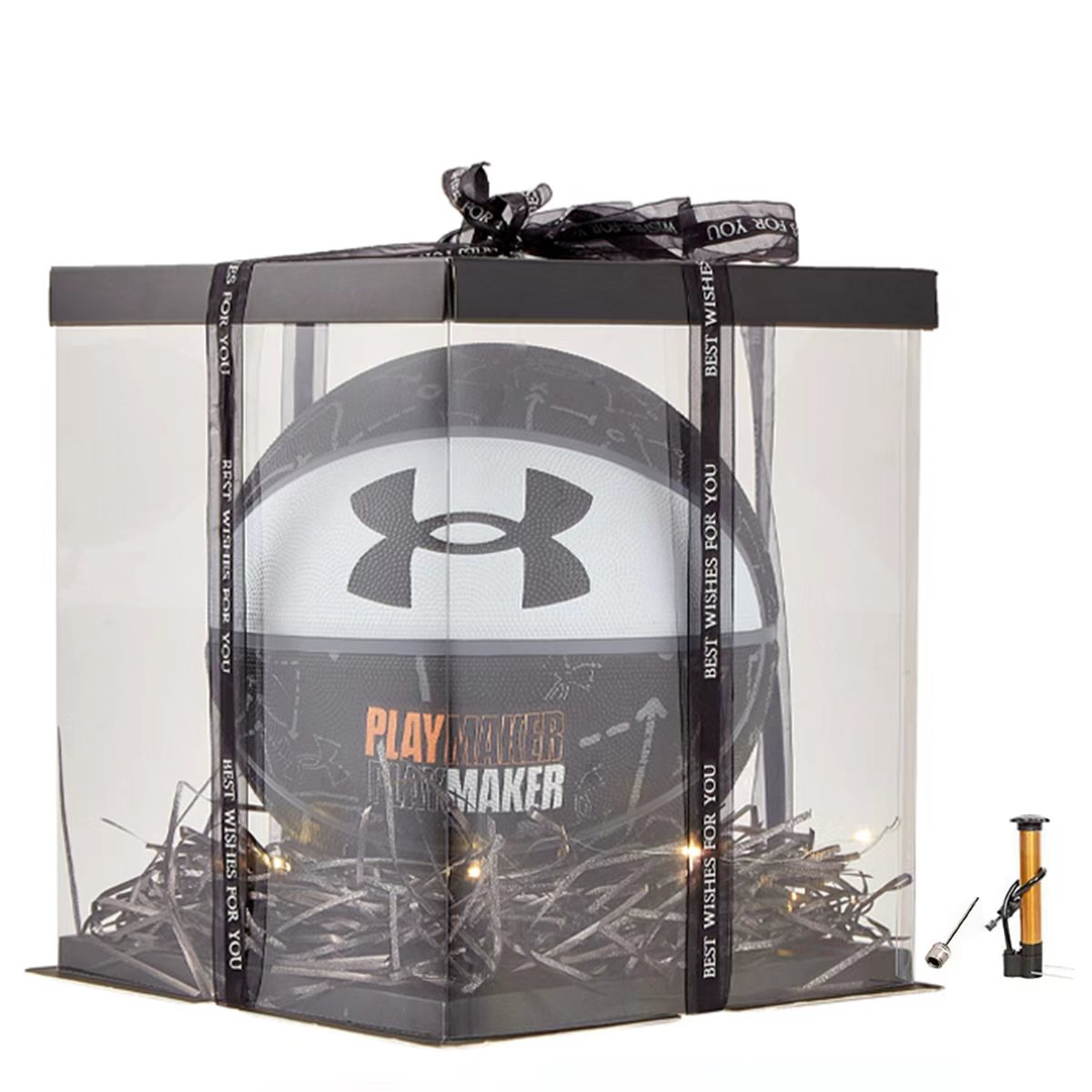 

Under Armour Баскетбольный мяч China Rubber Basketball Black White Size 7 Street Training